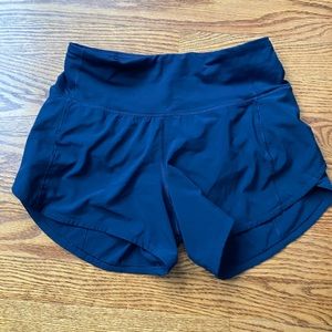 Lululemon Navy Speed Up Shorts